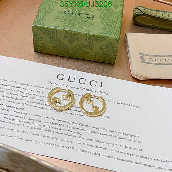 Gucci Earrings Gold UJ3206
