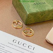 Gucci Earrings Gold UJ3206 - 5