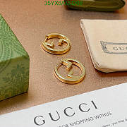 Gucci Earrings Gold UJ3206 - 4