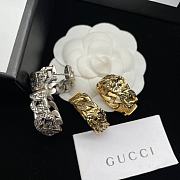 Gucci Earrings Round Gold 15 - 4