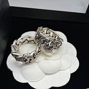 Gucci Earrings Round Silver 15 - 4