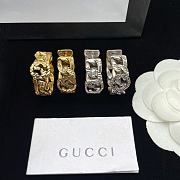Gucci Earrings Round Silver 15 - 3