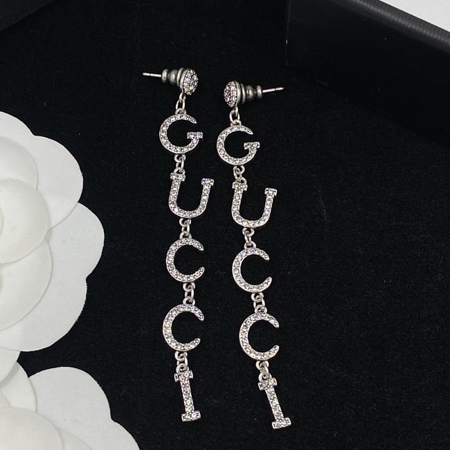 Gucci Earrings Silver 23 - 1