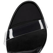 Christian Louboutin Mules Just Nothing Patent Leather Black 85mm - 2