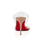 Christian Louboutin Mules Just Nothing Patent Leather Blush 85mm - 4