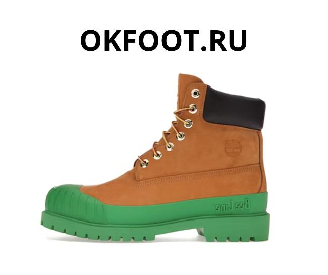 Timberland 6 Boot BBC Bee Line Wheat Green (WATERPROOF) - 1