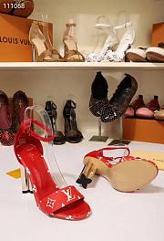 LV Pumps Sandals  Red 190428C - 5