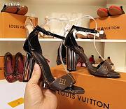 LV Pumps Sandals Brown 190428C - 4