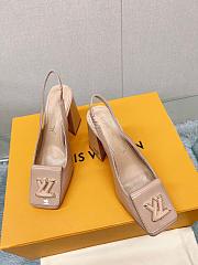LV Shake Slingback Pump Nude 5.5cm 8.5cm - 5