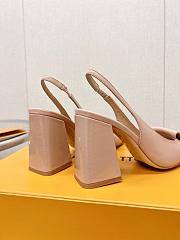 LV Shake Slingback Pump Nude 5.5cm 8.5cm - 4