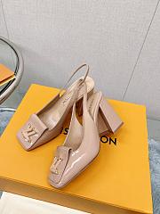 LV Shake Slingback Pump Nude 5.5cm 8.5cm - 3