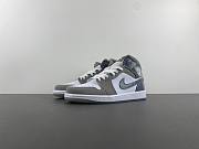 Air Jordan 1 Mid SE White Medium Grey Cool Grey HF3216-100 - 1