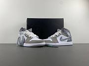 Air Jordan 1 Mid SE White Medium Grey Cool Grey HF3216-100 - 6