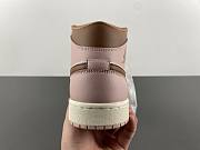 Air Jordan 1 Mid Pink Oxford Brown BQ6472-620 - 3