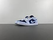 Air Jordan 1 Low SE Football Grey White Gym Red Midnight Navy FZ8778-044 - 1