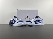 Air Jordan 1 Low SE Football Grey White Gym Red Midnight Navy FZ8778-044 - 4