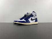 Air Jordan 1 High OG Rare Air Cinnabar Royal Blue DZ5485-100 - 1
