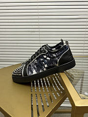 Christian Louboutin Sneaker Louis Spikes Junior 032#326 - 1