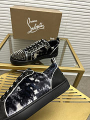 Christian Louboutin Sneaker Louis Spikes Junior 032#326 - 3