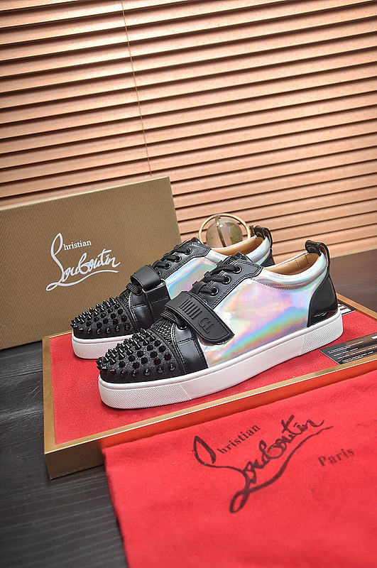 Christian Louboutin Sneaker Louis Junior Spikes 039#326 - 1