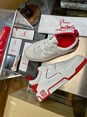 Christian Louboutin Sneaker Astroloubi Red White - 5