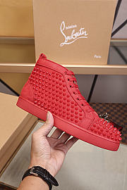 Christian Louboutin Louis High-top Sneakers Red - 6