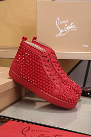 Christian Louboutin Louis High-top Sneakers Red - 5