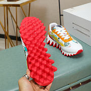 Christian Louboutin Loubishark White Red 025#326 - 5
