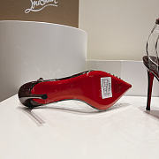 Christian Louboutin Heel Wine Red 086#326 - 5