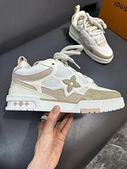 Louis Vuitton LV Skate Sneaker Beige White - 4