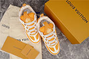 Louis Vuitton LV Skate Sneaker Yellow White 1AC534 - 2