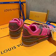 Louis Vuitton LV Trainer Brown Pink 1A85Q - 4