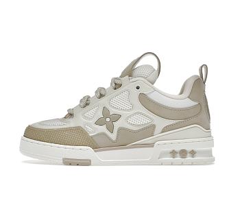Louis Vuitton LV Skate Sneaker Beige White