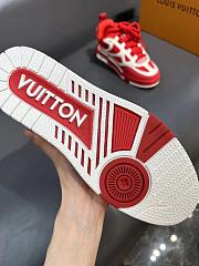 Louis Vuitton LV Skate Sneaker Red White 1AARS5 - 6