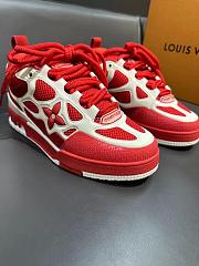 Louis Vuitton LV Skate Sneaker Red White 1AARS5 - 3