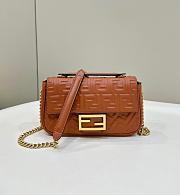 Fendi Baguette Brown 8533 Size 24×7×13cm - 3