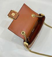 Fendi Baguette Brown 8533 Size 24×7×13cm - 2