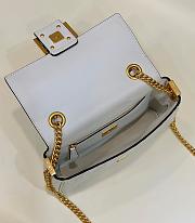 Fendi Baguette White 8533 Size 24×7×13cm - 3