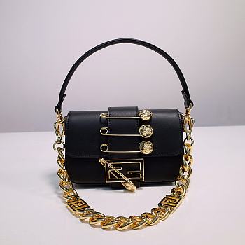 Fendi by Versace Black Medusa 8066 Size 20x13x5cm