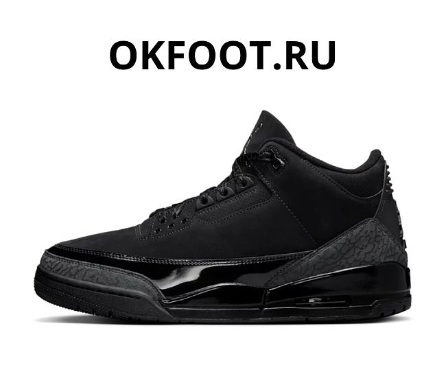 Air Jordan 3 Retro Black Cat (2025) CT8532-001  - 1