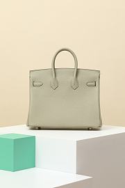 Hermès Birkin Bag Avocado Size 25x20x13CM - 4