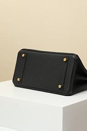 Hermès Birkin Bag Black Size 25x20x13CM - 6