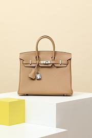 Hermès Birkin Bag Brown Size 25x20x13CM - 5