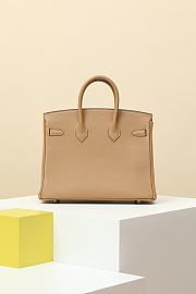 Hermès Birkin Bag Brown Size 25x20x13CM - 4
