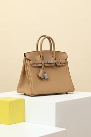 Hermès Birkin Bag Brown Size 25x20x13CM - 3
