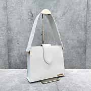 Jacquemus Axillary Bag White Size 26x22x9.5CM - 6