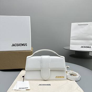 Jacquemus Bamnino Bag White Size 24x13x7CM