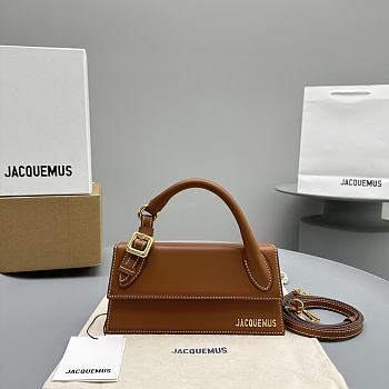 Jacquemus Chiquito Crossbody Bag Brown Size 21x10x6CM