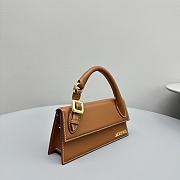Jacquemus Chiquito Crossbody Bag Brown Size 21x10x6CM - 6