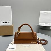 Jacquemus Chiquito Crossbody Bag Brown Size 21x10x6CM - 4